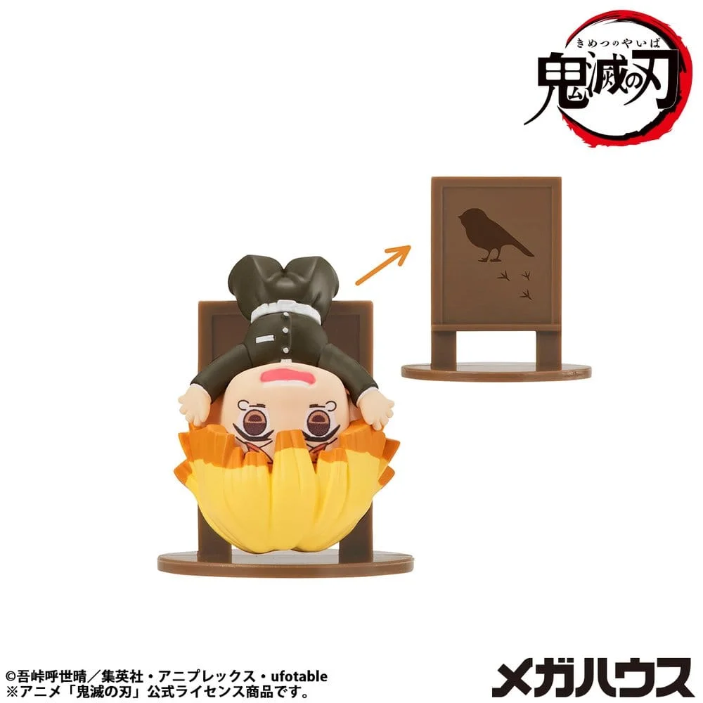 Demon Slayer Kimetsu no Yaiba Ochatomo Series Trading Figure 4 cm - 1 Unidade